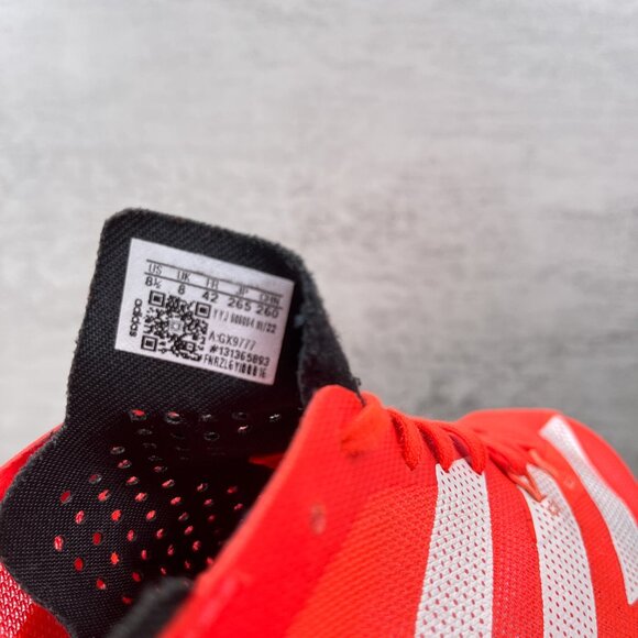 Adidas Adizero Adios Pro 3 Running Shoes - Men's Size 8.5 - Red Orange - Picture 10 of 10